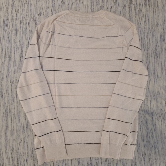 Banana Republic merino wool striped crewneck sweater xl - Picture 4 of 6